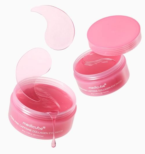 medicube PDRN Pink Caffeine Collagen Eye Patch 85g/60ea | Korean Skincare | Skin Science Lab