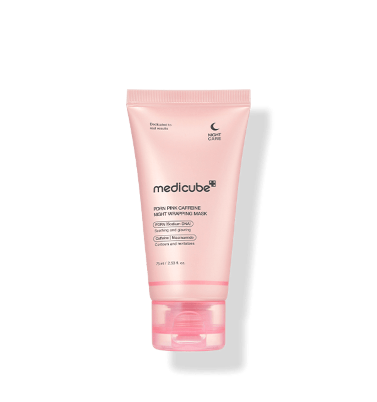 medicube PDRN Pink Caffeine Night Wrapping Mask 75ml | Korean Skincare | Skin Science Lab