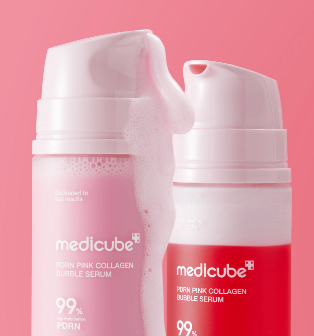 medicube PDRN Pink Collagen Bubble Serum 95ml | Korean Skincare | Skin Science Lab