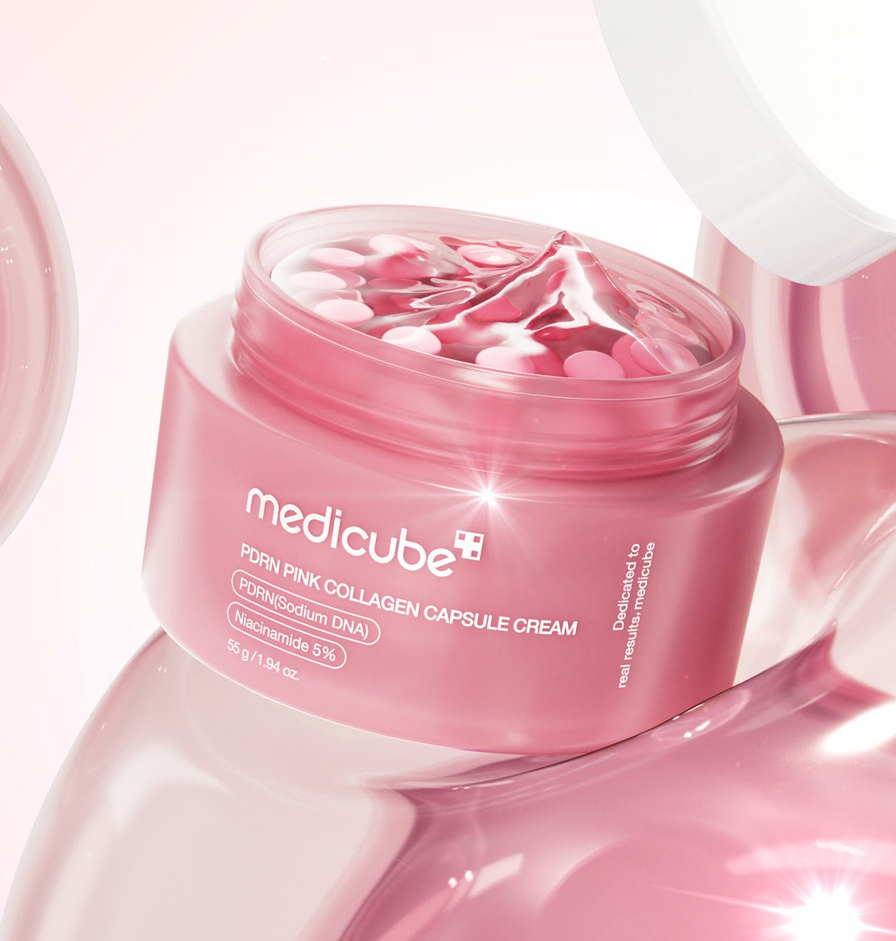 medicube PDRN Pink Collagen Capsule Cream 55ml | Korean Skincare | Skin Science Lab