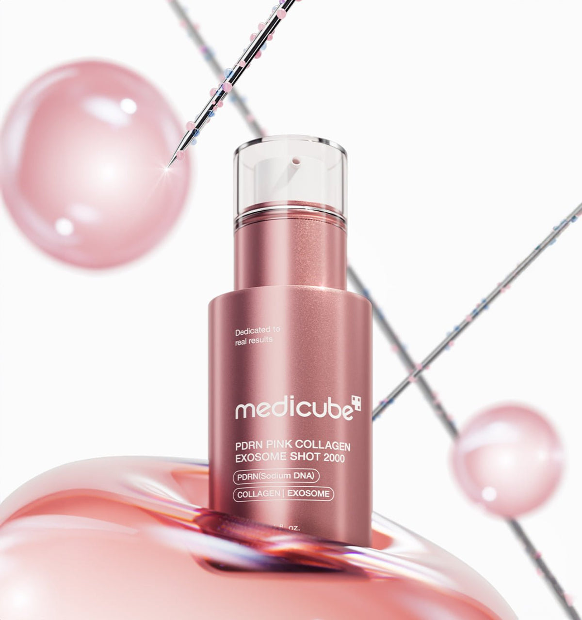 medicube PDRN Pink Collagen Exosome Shot 2000 30ml | Korean Skincare | Skin Science Lab