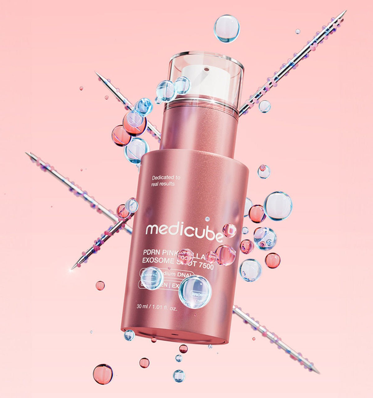 medicube PDRN Pink Collagen Exosome Shot 7500 30ml | Korean Skincare | Skin Science Lab