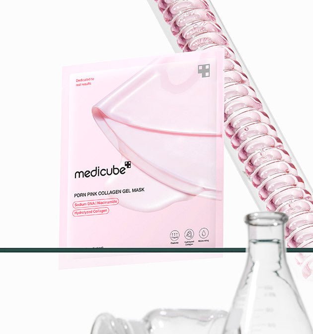 medicube PDRN Pink Collagen Gel Mask 28g X 4ea | Korean Skincare | Skin Science Lab