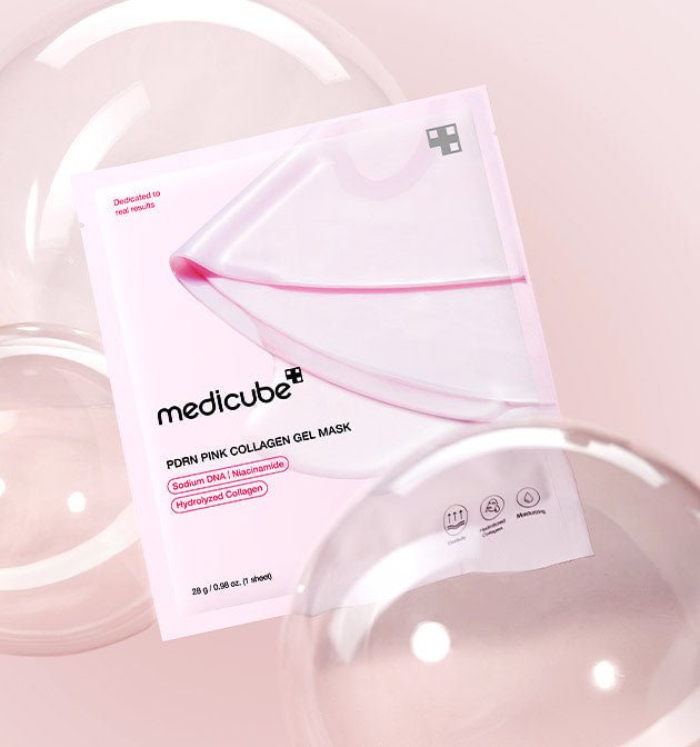 medicube PDRN Pink Collagen Gel Mask 28g X 4ea | Korean Skincare | Skin Science Lab