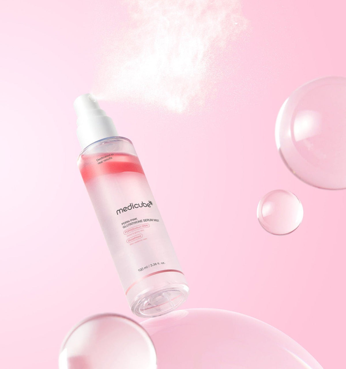 medicube PDRN Pink Glutathione Serum Mist 100ml | Korean Skincare | Skin Science Lab