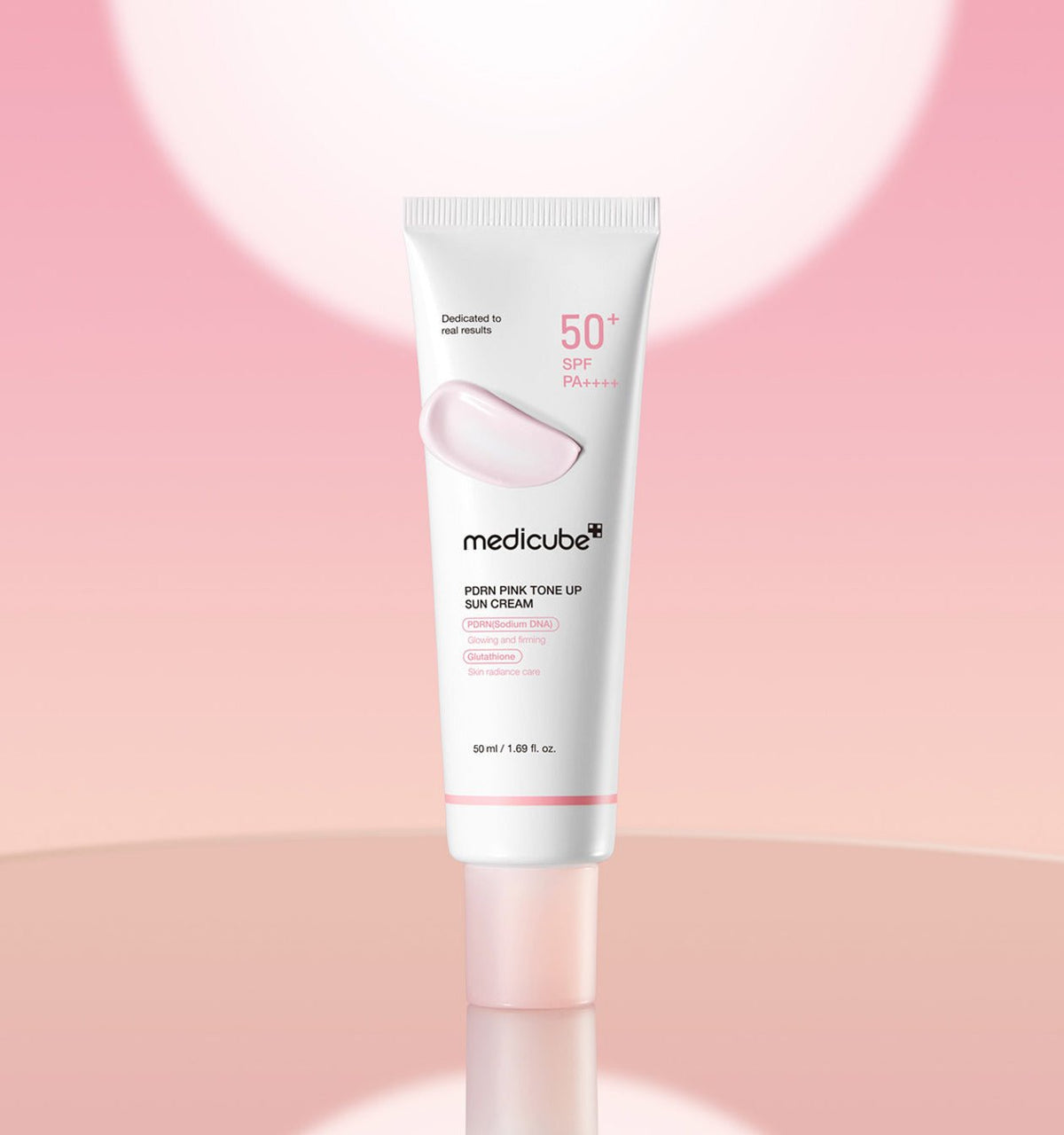 medicube PDRN Pink Tone Up Sun Cream 50ml | Korean Skincare | Skin Science Lab