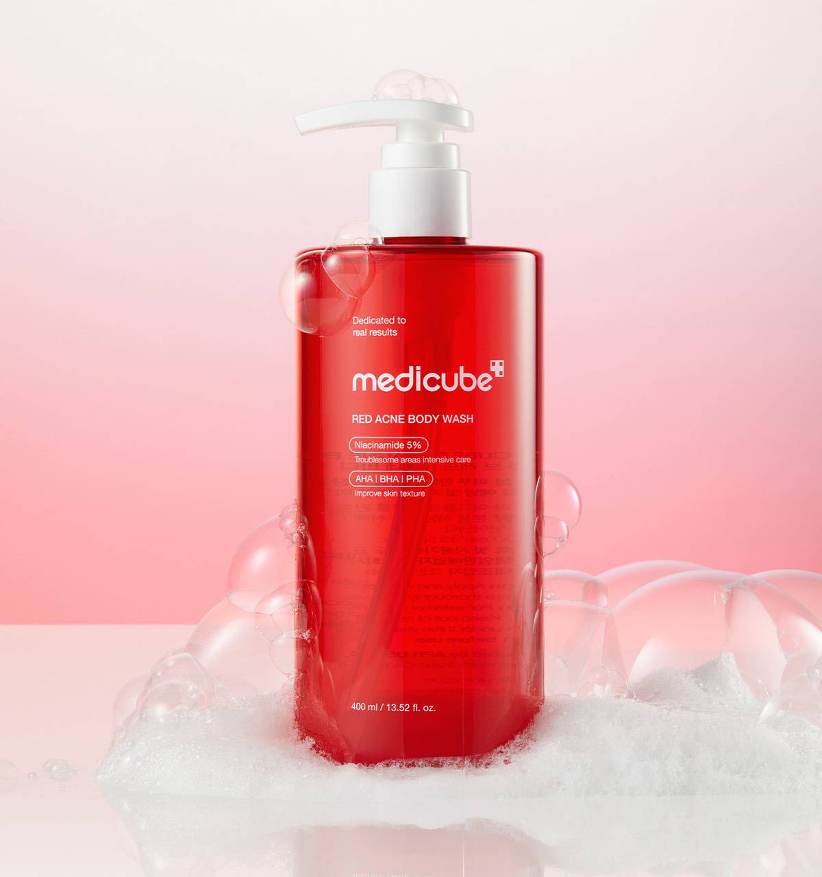 medicube Red Acne Body Wash 3.0 400ml | Korean Skincare | Skin Science Lab