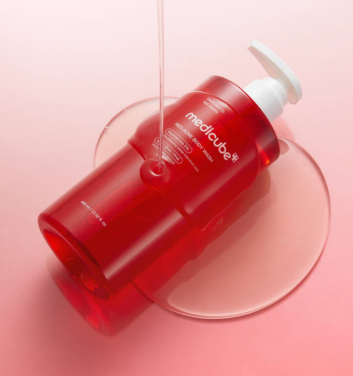 medicube Red Acne Body Wash 3.0 400ml | Korean Skincare | Skin Science Lab