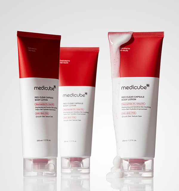 medicube Red Clear Capsule Body Lotion 230ml | Korean Skincare | Skin Science Lab