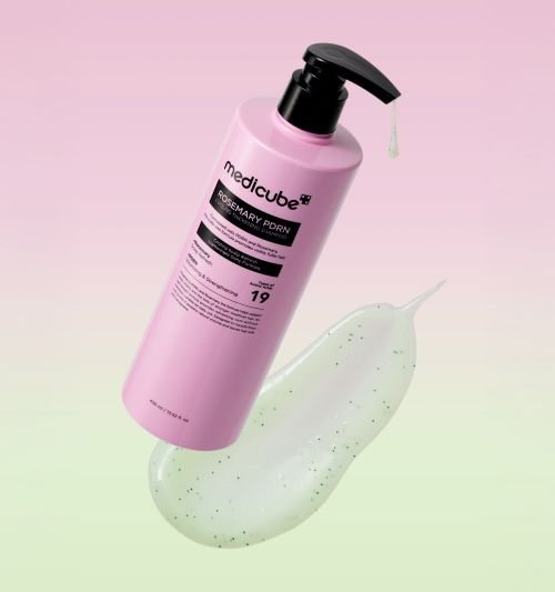medicube Rosemary PDRN Cooling Thickening Shampoo 400ml | Korean Skincare | Skin Science Lab
