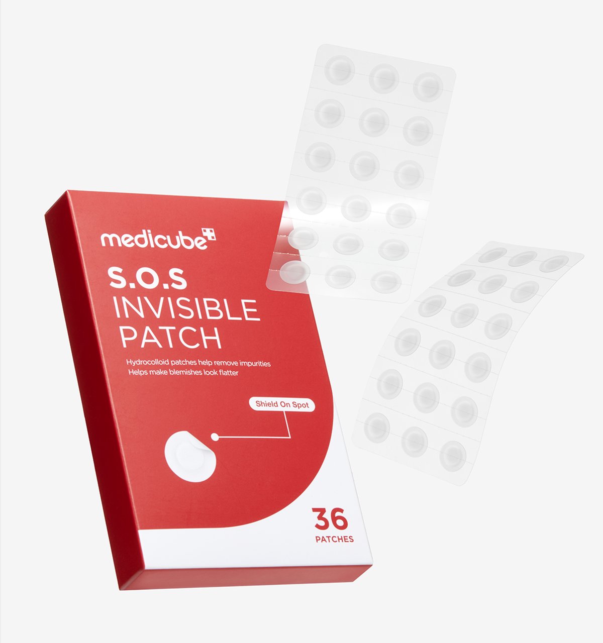 medicube SOS Invisible Patch 36ea | Korean Skincare | Skin Science Lab
