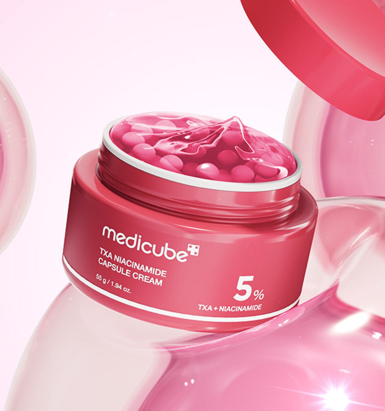 medicube TXA Niacinamide Capsule Cream 55g | Korean Skincare | Skin Science Lab
