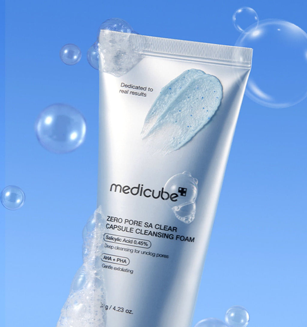 medicube Zero Pore Capsule Cleansing Foam 120g | Korean Skincare | Skin Science Lab