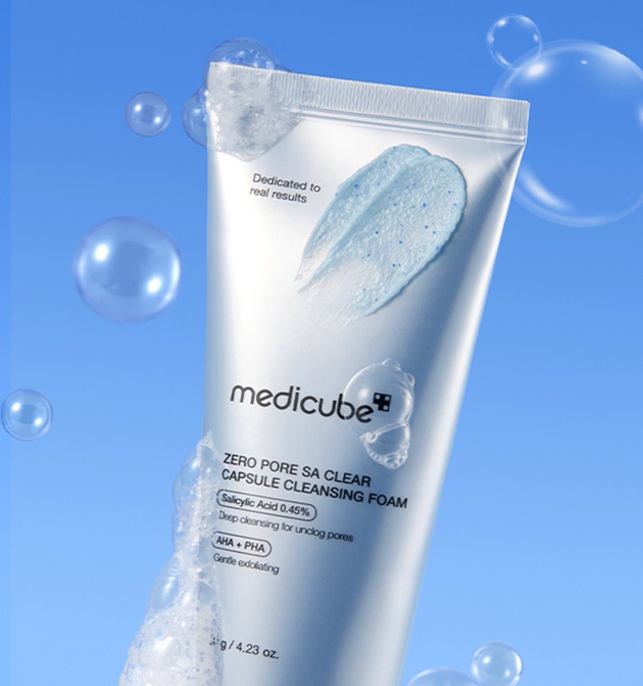 medicube Zero Pore Capsule Cleansing Foam 120g | Korean Skincare | Skin Science Lab