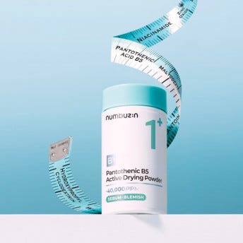 numbuzin No.1 Pantothenic B5 Active Drying Powder 7g | Korean Skincare | Skin Science Lab