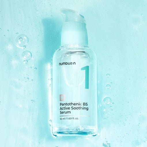 numbuzin No.1 Pantothenic B5 Active Soothing Serum 50ml | Korean Skincare | Skin Science Lab