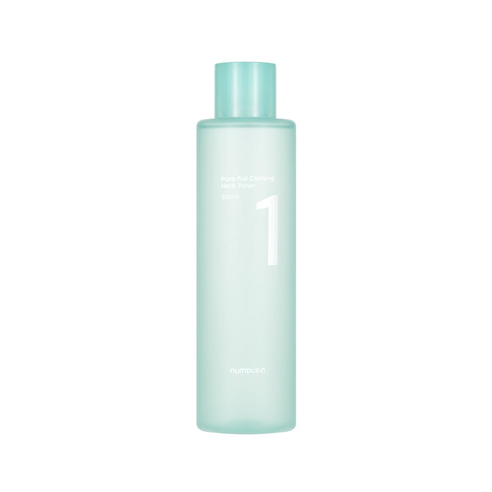 numbuzin No.1 Pure-full Calming Herb Toner 300ml | Korean Skincare | Skin Science Lab
