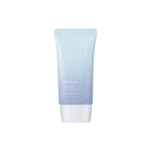 numbuzin No.1 Pure Glass Clean Tone Up SPF50+ PA++++ 50ml | Korean Skincare | Skin Science Lab