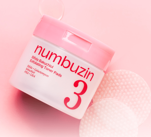 numbuzin No.3 Bifida Bakuchiol Exfoliating Toner Pads 190ml/70ea | Korean Skincare | Skin Science Lab