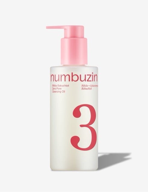 numbuzin No.3 Bifida Bakuchiol Zero Pore Cleansing Oil 200ml | Korean Skincare | Skin Science Lab