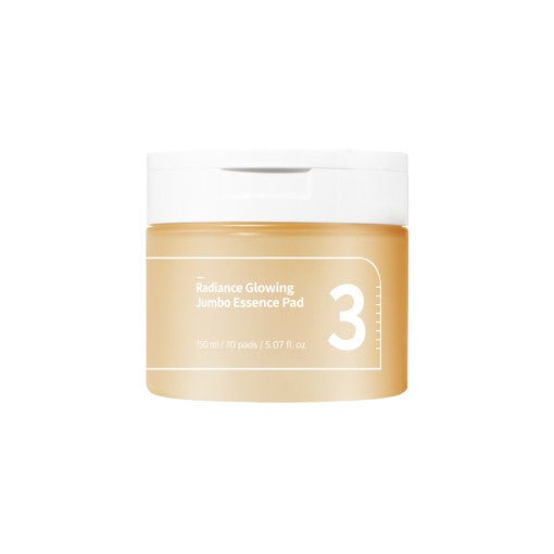 numbuzin No.3 Radiance Glowing Jumbo Essence Pad 70P | Korean Skincare | Skin Science Lab
