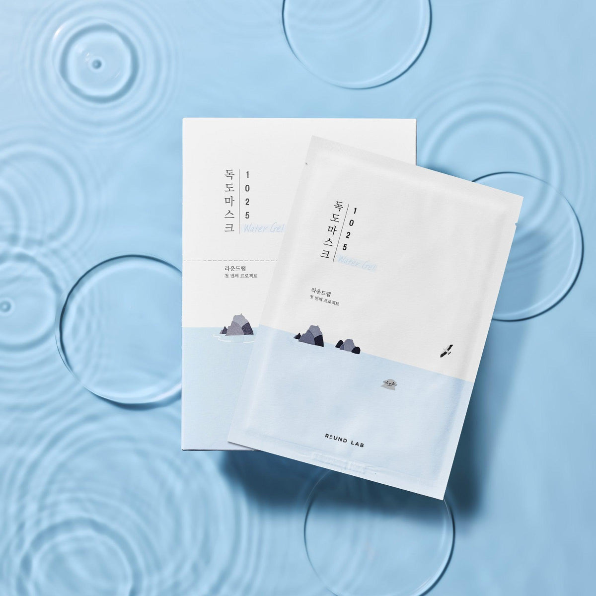 Round Lab 1025 Dokdo Water Gel Mask Sheet 10ea | Korean Skincare | Skin Science Lab