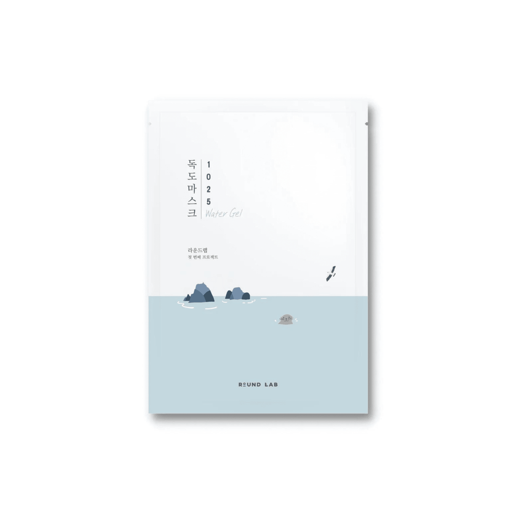 Round Lab 1025 Dokdo Water Gel Mask Sheet 10ea | Korean Skincare | Skin Science Lab