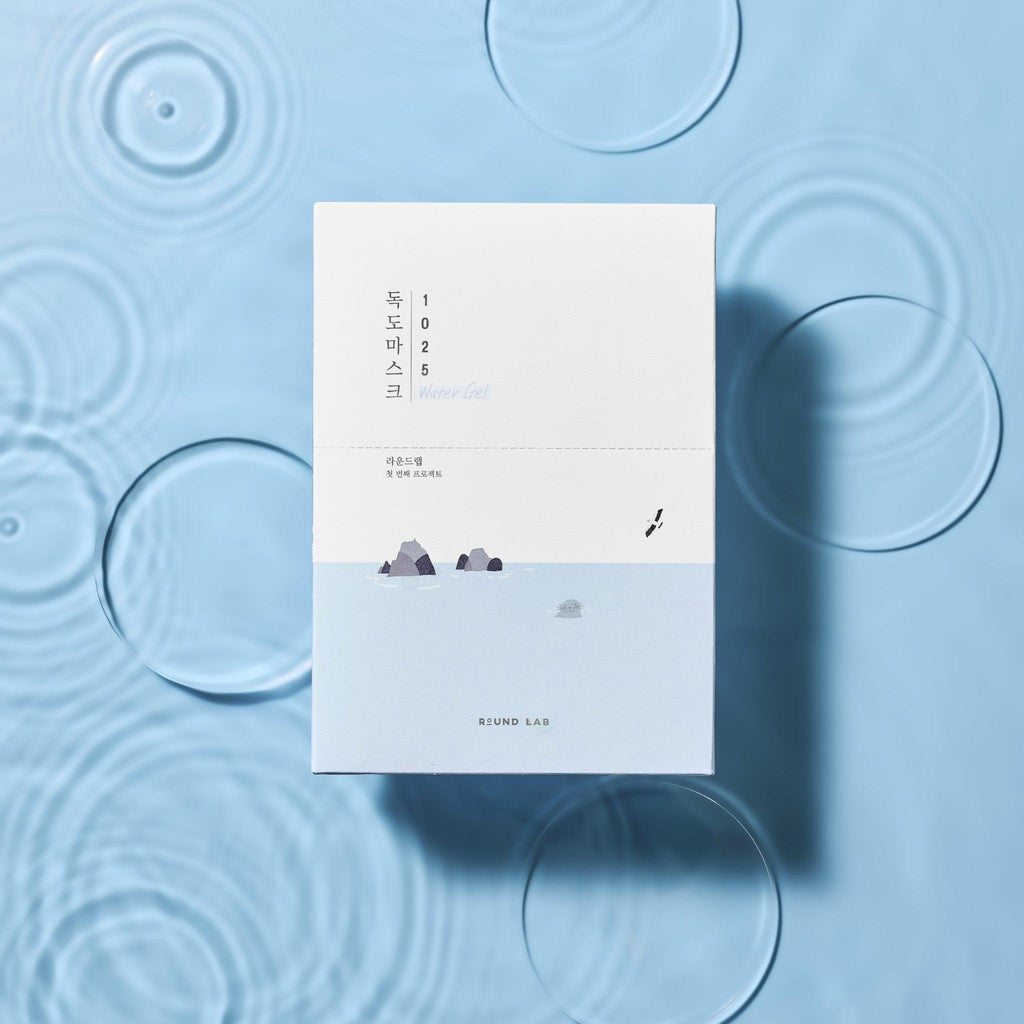 Round Lab 1025 Dokdo Water Gel Mask Sheet 10ea | Korean Skincare | Skin Science Lab