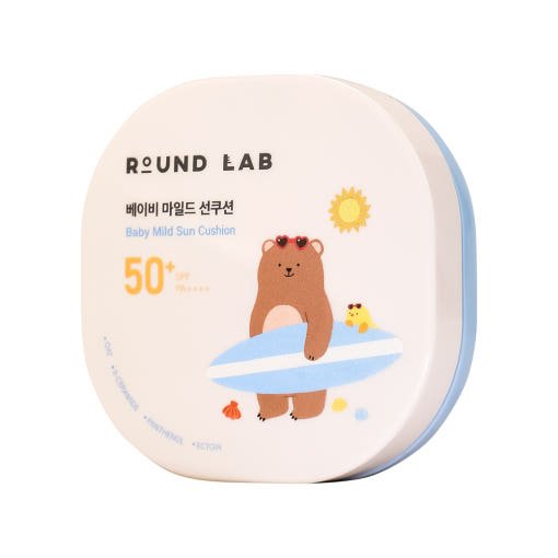 Round Lab Baby Mild Sun Cushion SPF50+ PA++++ 16g | Korean Skincare | Skin Science Lab
