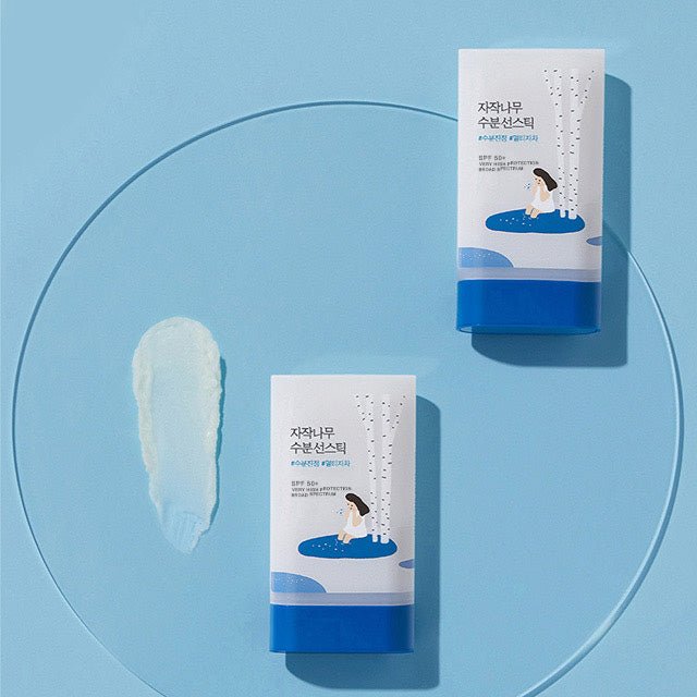Round Lab Birch Juice Moisturizing Sun Stick 19g (SPF 50+ PA++++) | Korean Skincare | Skin Science Lab