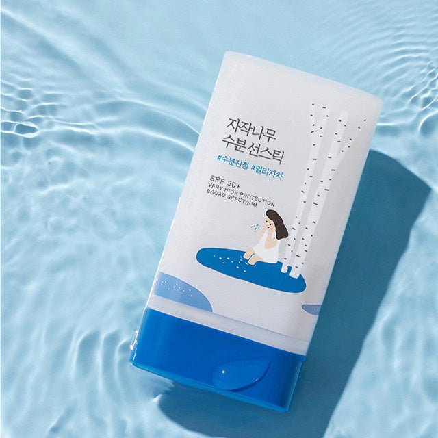 Round Lab Birch Juice Moisturizing Sun Stick 19g (SPF 50+ PA++++) | Korean Skincare | Skin Science Lab