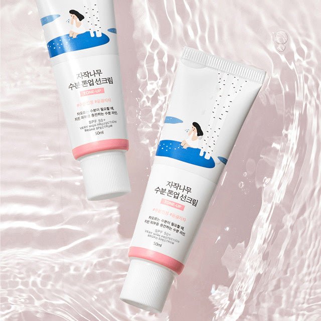 Round Lab Birch Juice Moisturizing Tone Up Sunscreen 50ml (SPF 50+ PA++++) | Korean Skincare | Skin Science Lab
