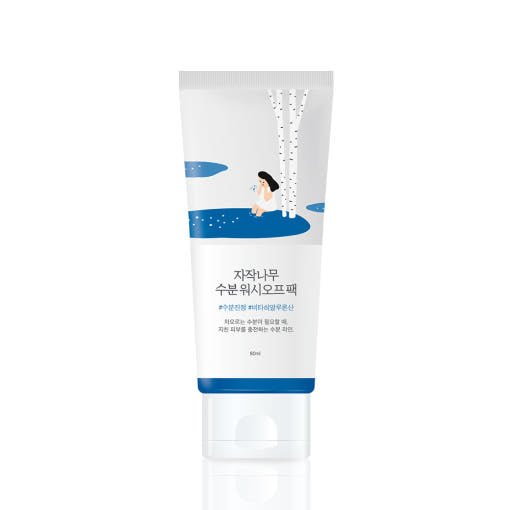 Round Lab Birch Juice Moisturizing Wash Off Pack 80ml | Korean Skincare | Skin Science Lab