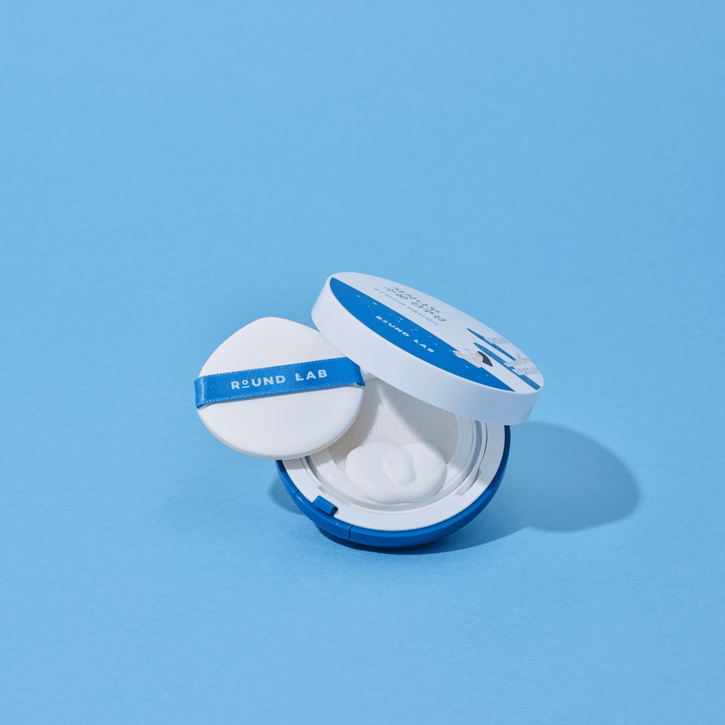 Round Lab Birch Moisturizing Sun Cushion 15g (SPF 50+ PA++++) | Korean Skincare | Skin Science Lab