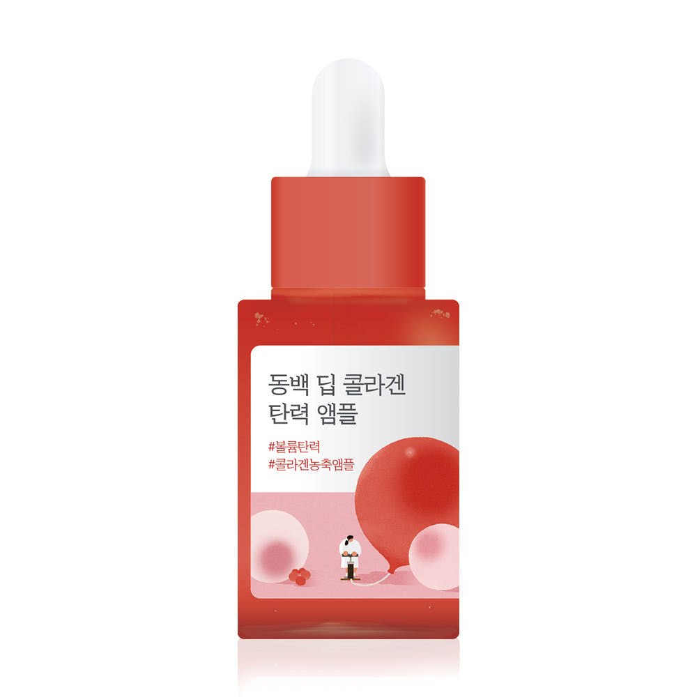 Round Lab Camellia Deep Collagen Firming Ampoule 30ml | Korean Skincare | Skin Science Lab
