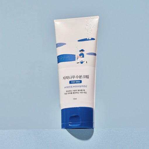 Round Lab For Men Birch Juice Moisturizing Cream 75ml | Korean Skincare | Skin Science Lab