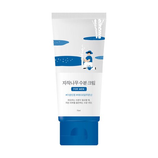 Round Lab For Men Birch Juice Moisturizing Cream 75ml | Korean Skincare | Skin Science Lab