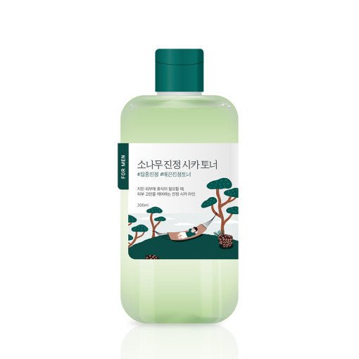 Round Lab For Men Pine Calming Cica Toner 200ml | Korean Skincare | Skin Science Lab