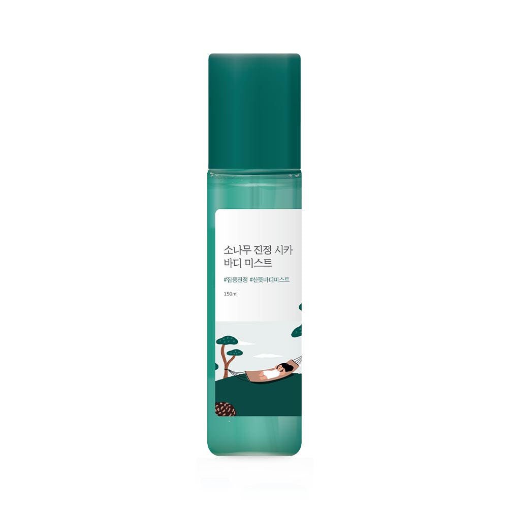 Round Lab Pine Calming Cica Body Mist 150ml | Korean Skincare | Skin Science Lab