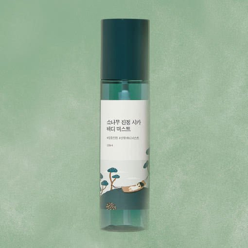 Round Lab Pine Calming Cica Body Mist 150ml | Korean Skincare | Skin Science Lab