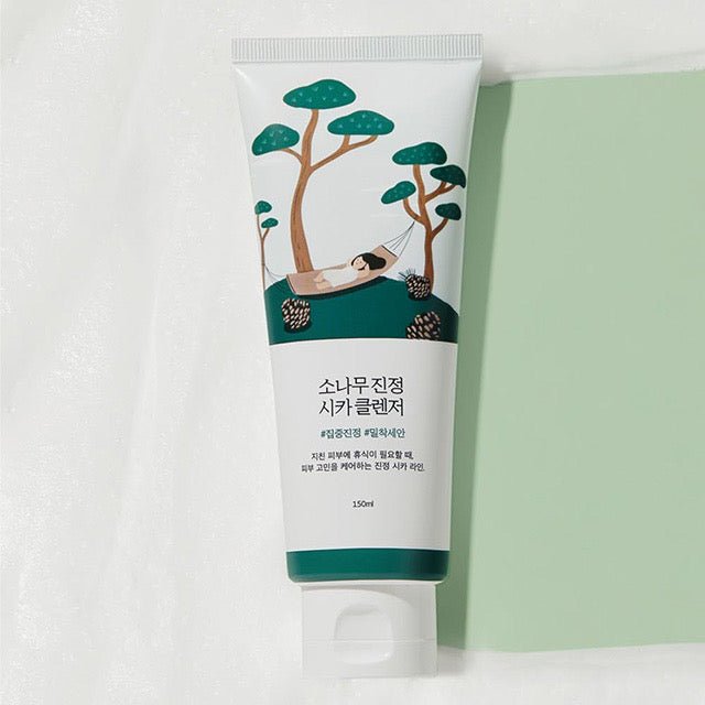 Round Lab Pine Calming Cica Cleanser 150ml | Korean Skincare | Skin Science Lab