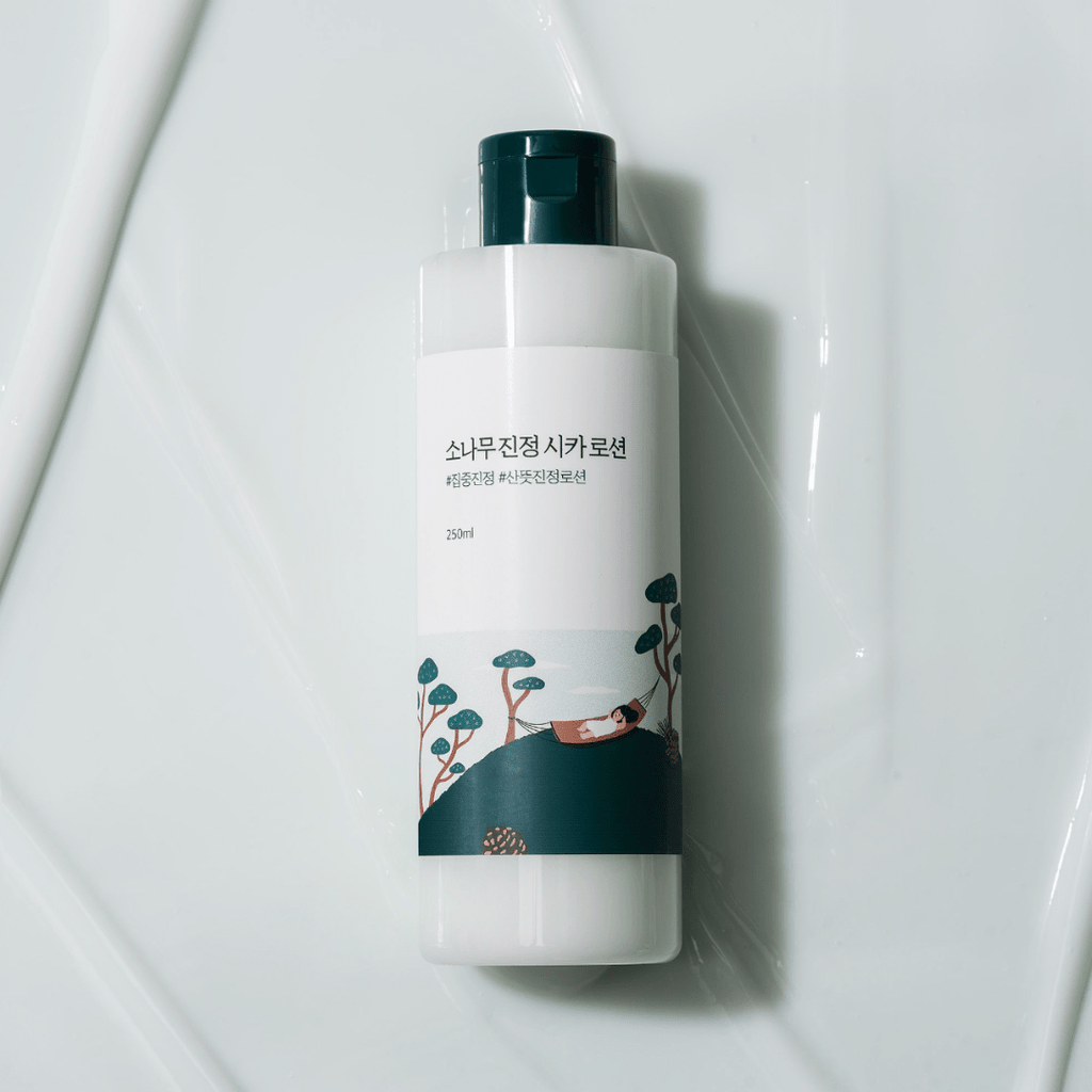 Round Lab Pine Calming Cica Lotion 250ml | Korean Skincare | Skin Science Lab