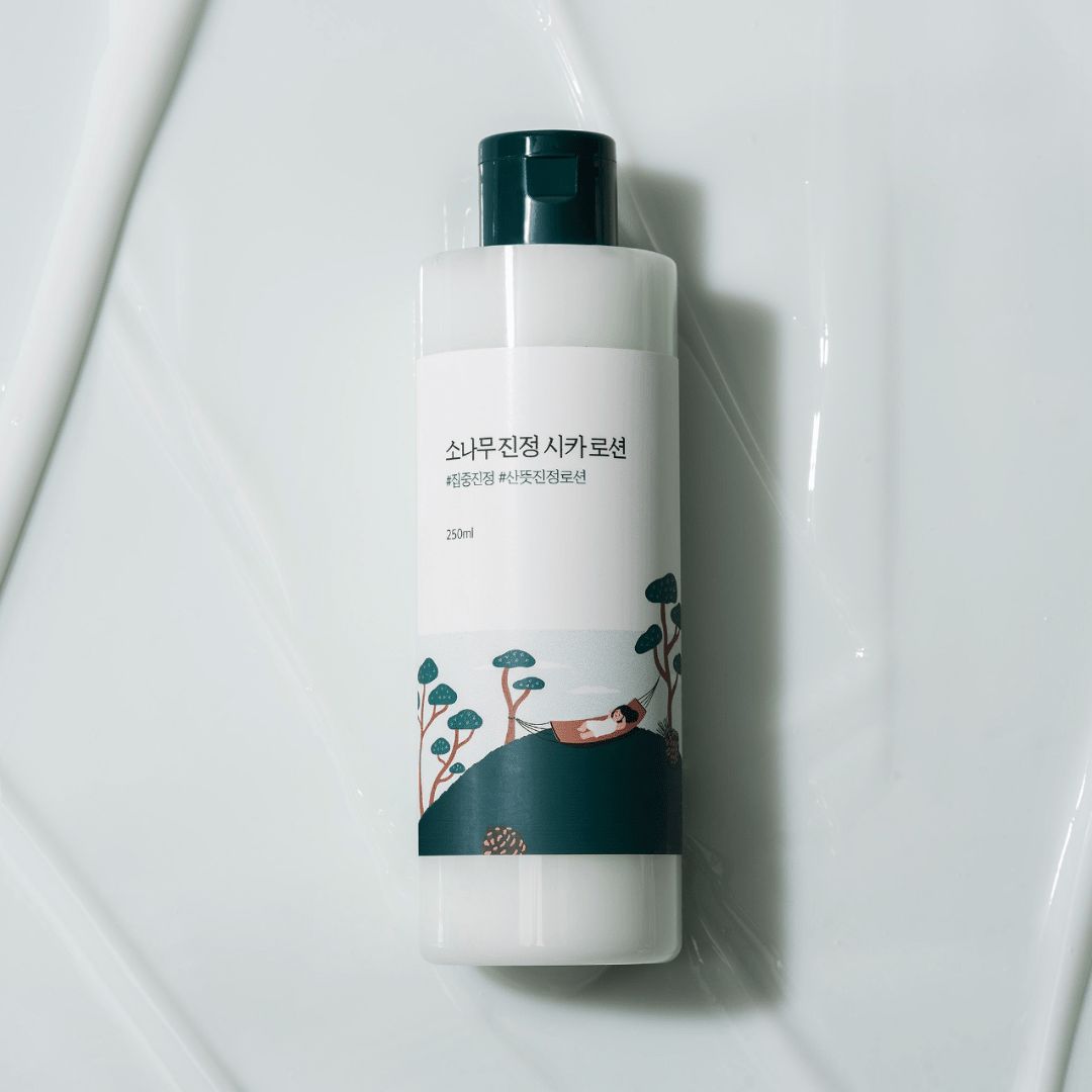 Round Lab Pine Calming Cica Lotion 250ml | Korean Skincare | Skin Science Lab