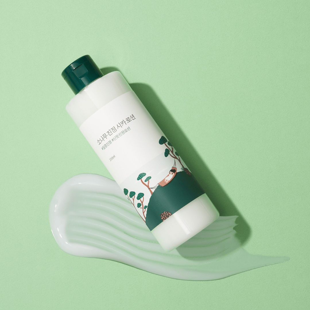 Round Lab Pine Calming Cica Lotion 250ml | Korean Skincare | Skin Science Lab