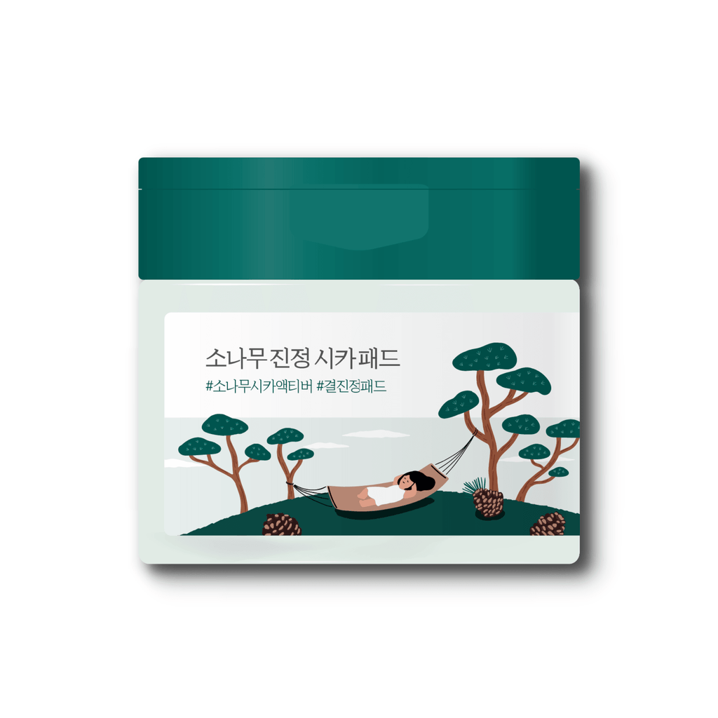 Round Lab Pine Calming Cica Pad 50pcs | Korean Skincare | Skin Science Lab
