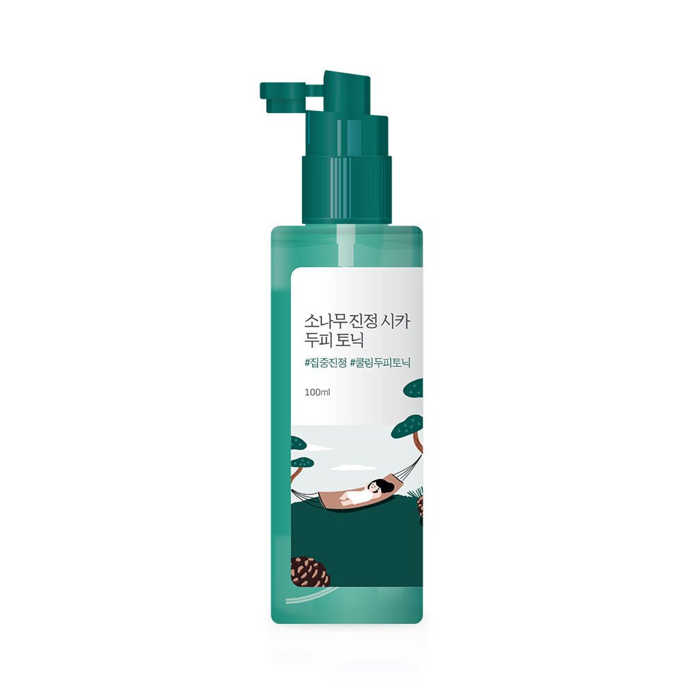 Round Lab Pine Calming Cica Scalp Tonic 100ml | Korean Skincare | Skin Science Lab