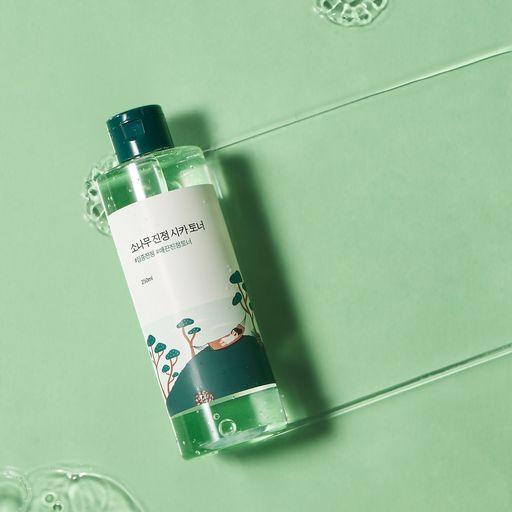 Round Lab Pine Calming Cica Toner 250ml | Korean Skincare | Skin Science Lab