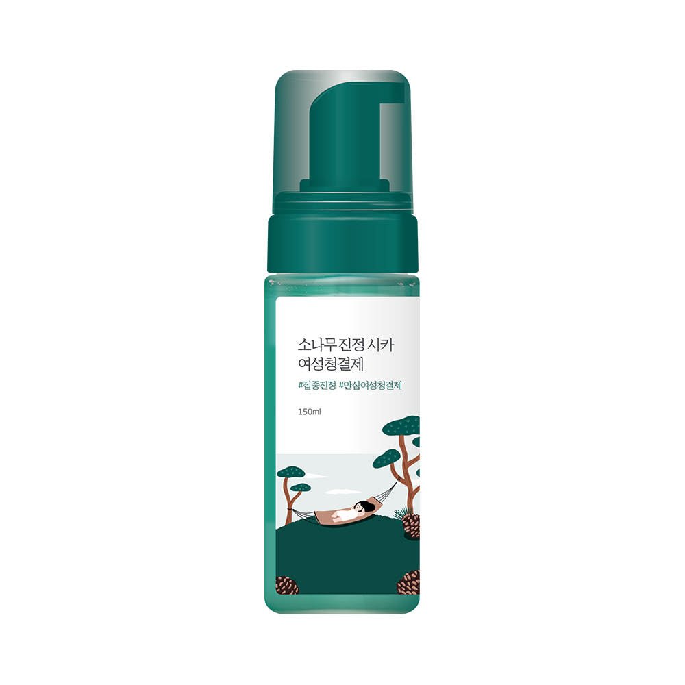 Round Lab Pine Tree Soothing Cica Feminine Cleanser 150ml | Korean Skincare | Skin Science Lab