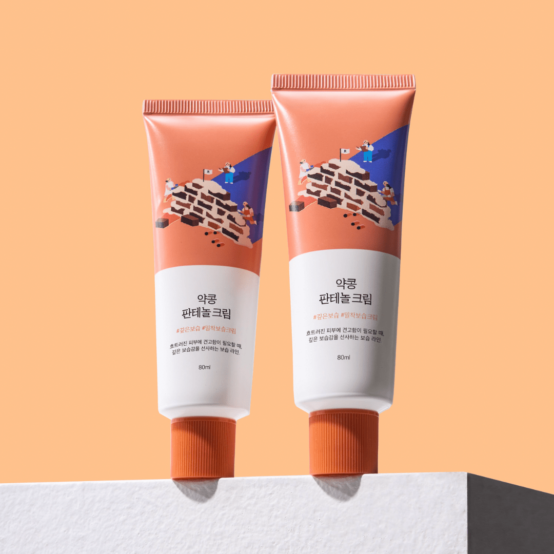 Round Lab Soybean Panthenol Cream 80ml | Korean Skincare | Skin Science Lab
