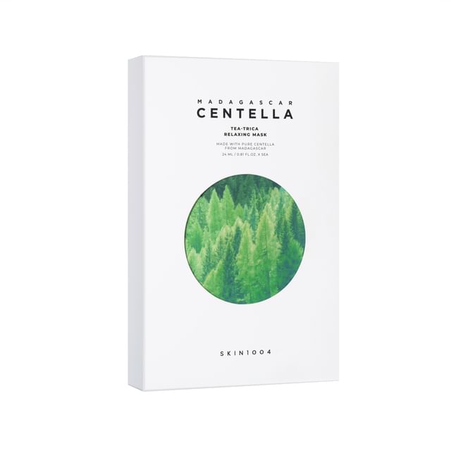 SKIN 1004 Madagascar Centella Tea-Trica Relaxing Mask 24ml X 5ea | Korean Skincare | Skin Science Lab